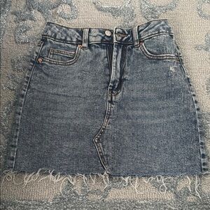 Wild Fable Blue Mini Skirt